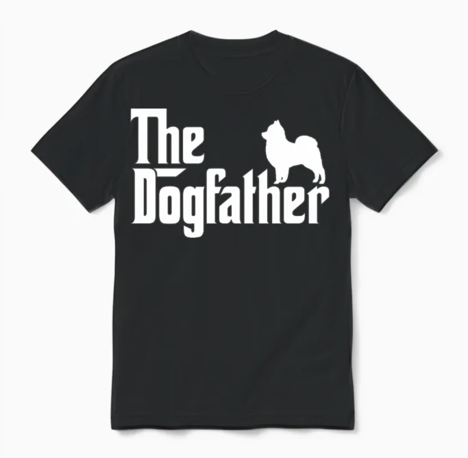 The Pomeranian Dog Father - Lovers Unisex T-Shirt in Black