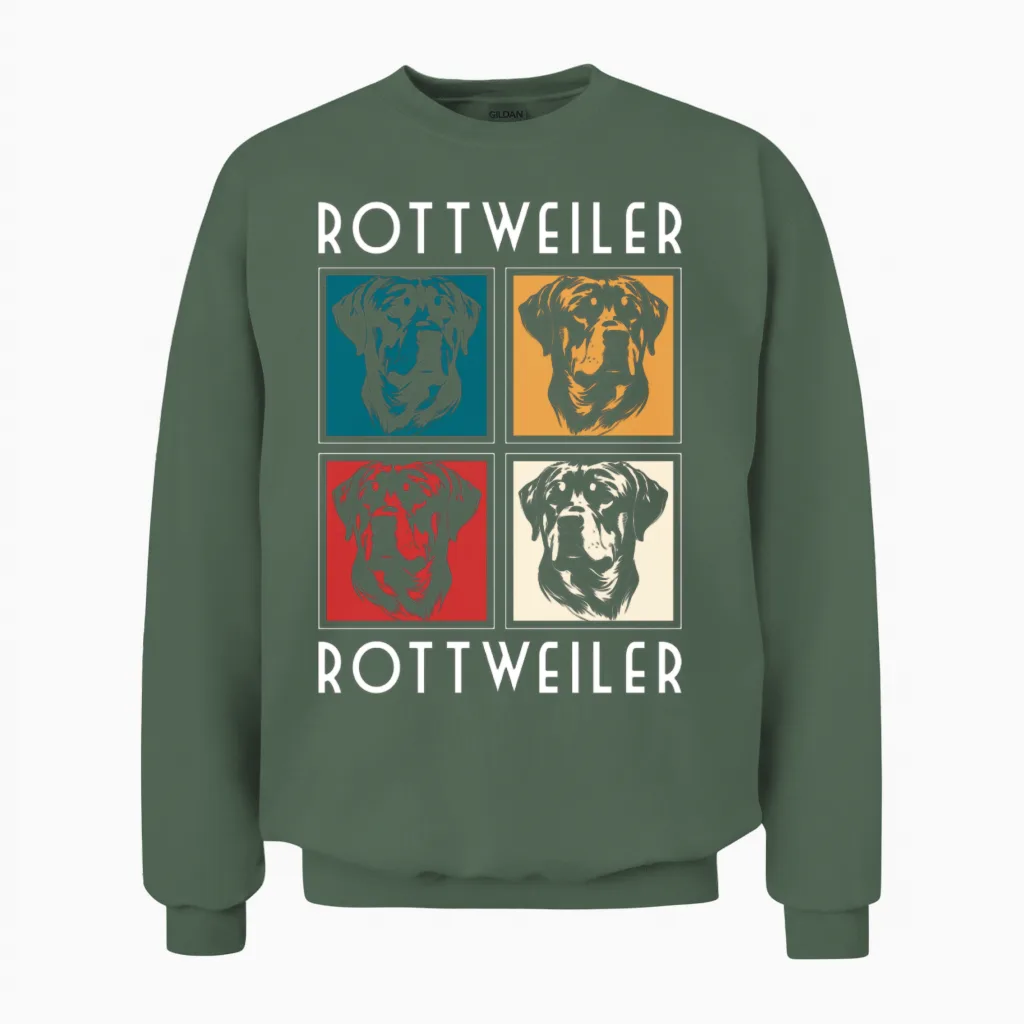 Dog Mistress Service Dog Lovers Gift Unisex Sweatshirt in Military Green