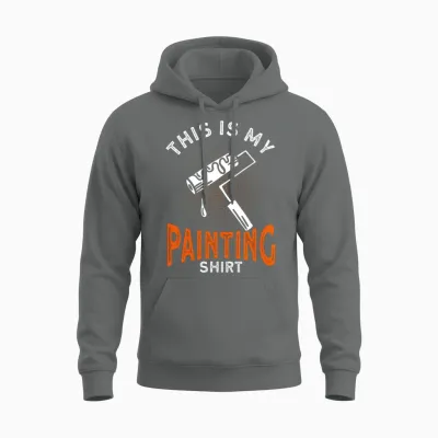 Painter Gift Painting Art Painter Unisex Hoodie - Graphite Heather