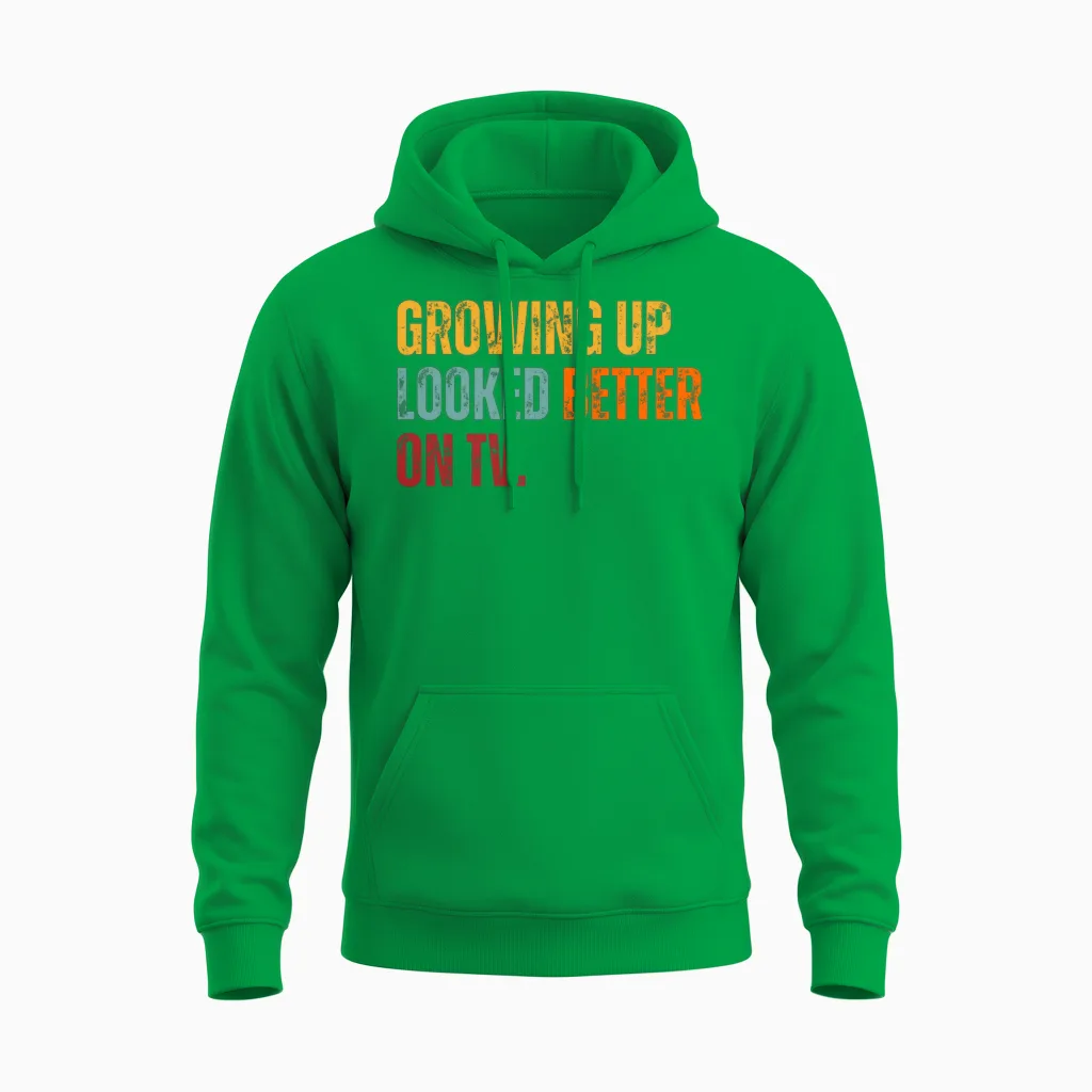 Funny Adult Humour Quote Funny Sayings Adulting Unisex Hoodie in Irish Green