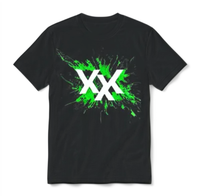 Street Culture Grunge Style Unisex T-Shirt - Black