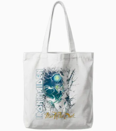Iron Maiden - Fear of the Dark Tote Bags - White