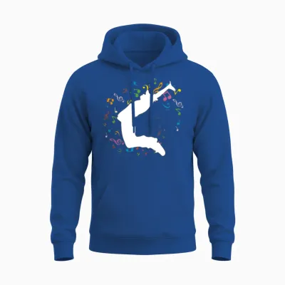 Hip Hop Dancer Unisex Hoodie - Royal