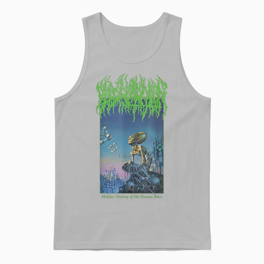 Blood Incantation Official Merchandise - Hhothr Unisex Tank Top in Ash