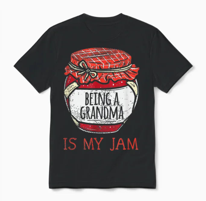 Fun Cute Grandmother Humor | Funny Being a Grandma T-Shirt Small Unisex T-Shirt in Black