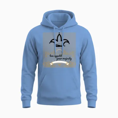 Royal Design Unisex Hoodie - Carolina Blue