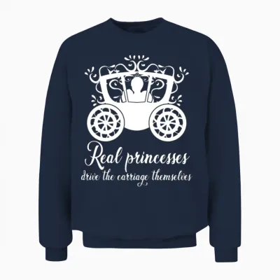 Horse Carriage Coachman Horses Coachmen Unisex Sweatshirt - Navy