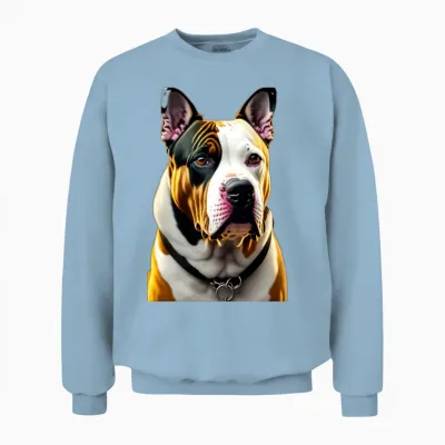 Dog Unisex Sweatshirt - Light Blue