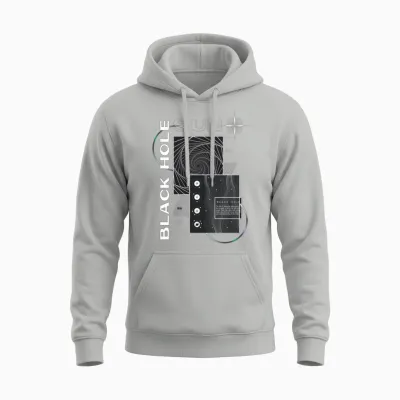 Black Hole Sun Unisex Hoodie - Ash