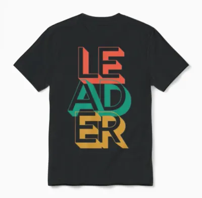 Retro Leader Unisex T-Shirt - Black