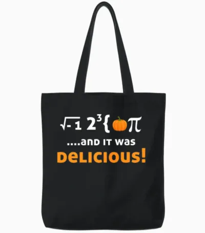 Funny Math Alegebaric Equations and It Was Tote Bags - Black