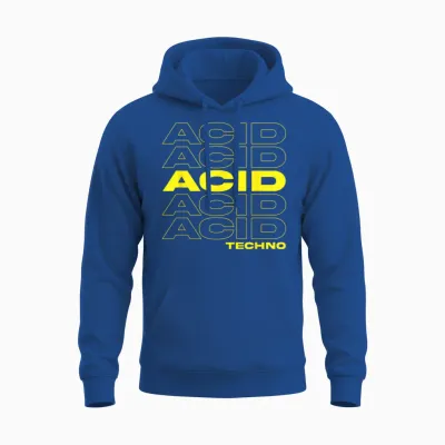 Acid Techno T-Shirt We Love 303 Unisex Hoodie - Royal