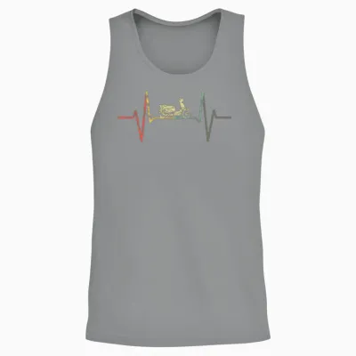 Mofa Moped Retro Unisex Tank Top - Sport Grey