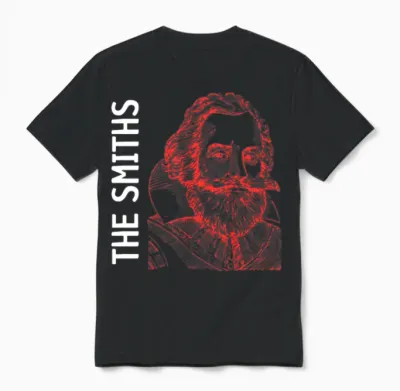The Smith Retro Unisex T-Shirt - Black