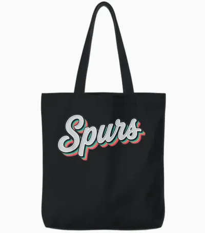 Vintage Spurs Retro Classic Gifts for Men Women Tote Bags - Black
