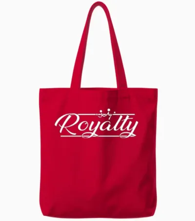 Royalty Family Tote Bags - Red