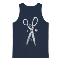 Women Unisex Tank Top - Navy – 1