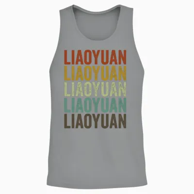 Liaoyuan China Retro Vintage Unisex Tank Top - Sport Grey