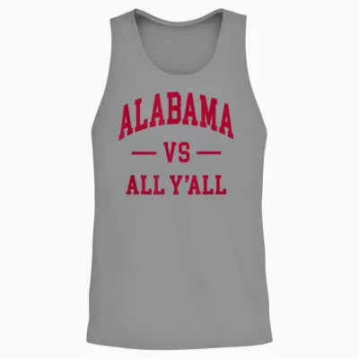 Alabama - Throwback Design - Classic Unisex Tank Top - Sport Grey