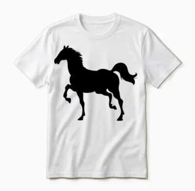 Horse, Horse Trotting, Horse Owner, Rodeo, Wild Unisex T-Shirt - White