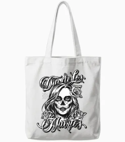 Tag Der Toten I Día De Los Muertos I La Catrina Tote Bags - White