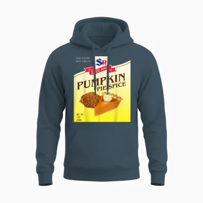 Pumpkin Pie Spice Halloween Costume Unique Fun Foodie Unisex Hoodie - Dark Heather