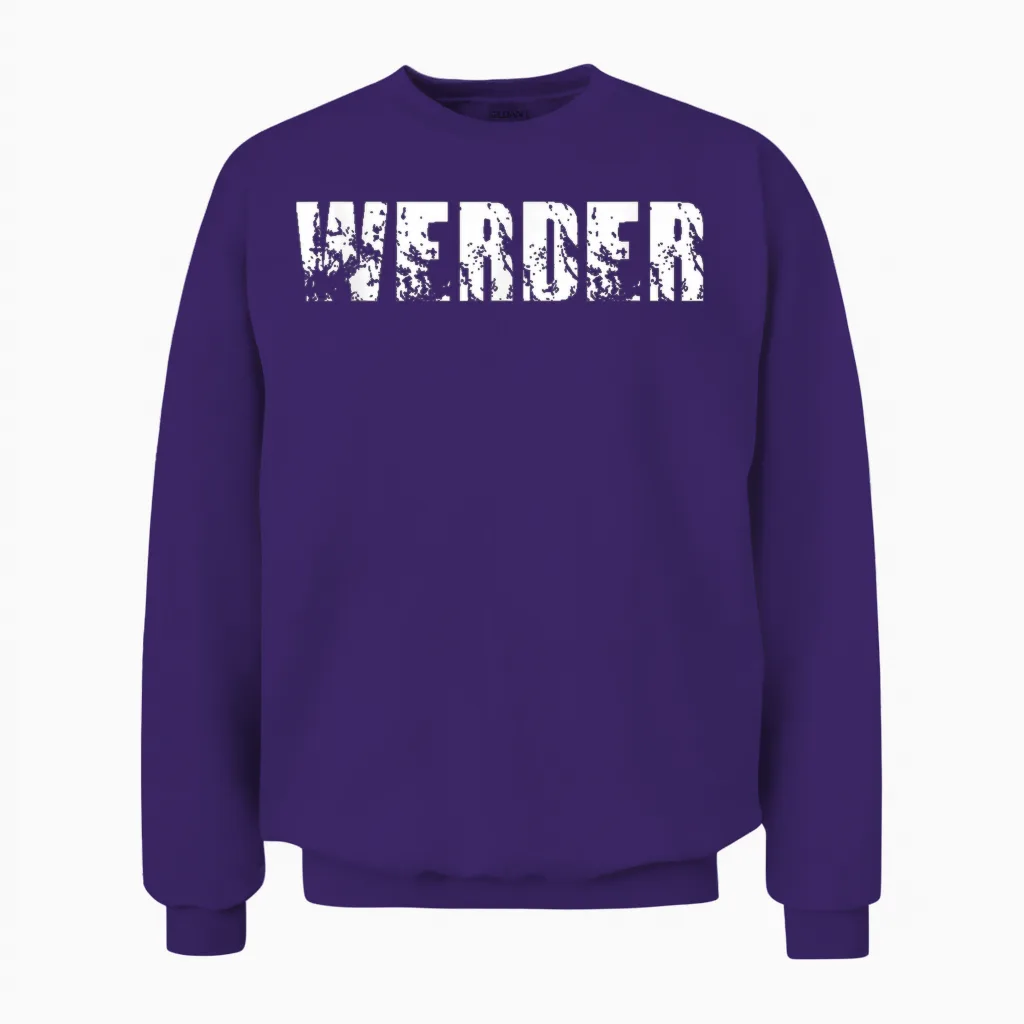 Werder Unisex Sweatshirt in Purple
