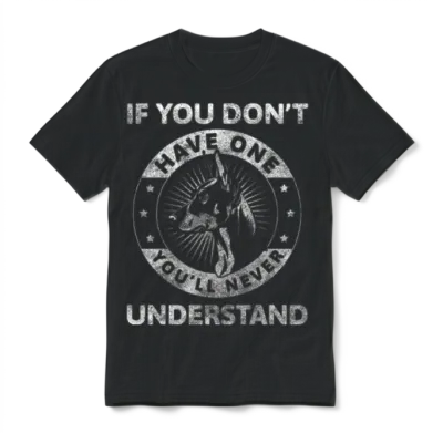 Fighting Dog Dog Guard Dog School Unisex T-Shirt - Black