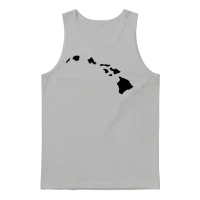 Hawaii Island Chain Unisex Tank Top - Ash – 1