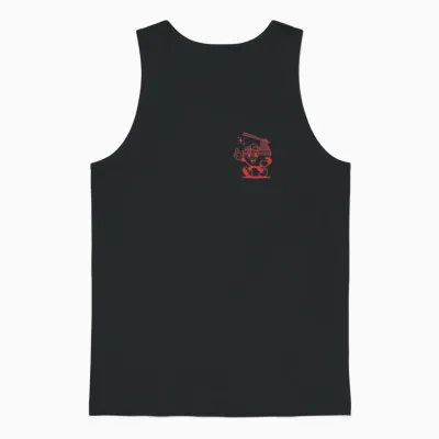 Retro T-Shirt with Pocket Ramen Noodles Tokyo Japan Unisex Tank Top - Black