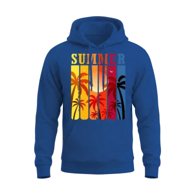 Retro Summer Unisex Hoodie - Royal