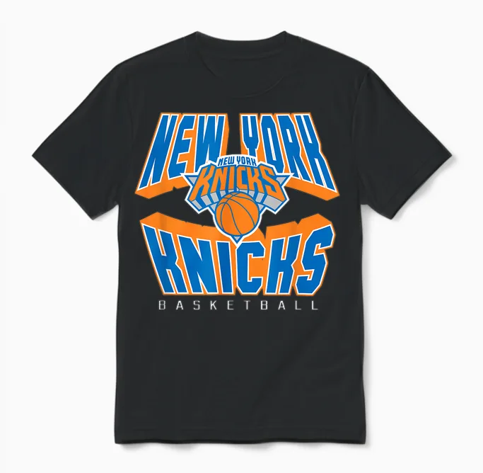 Der Nba-Offizielle Lässt Die New York Knicks in Die Luft Sprengen Unisex T-Shirt in Black