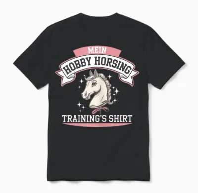 Hobby Horsing Trainings Hobby Horse Hobby Horsing Training Unisex T-Shirt - Black
