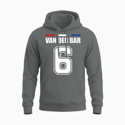 Funny Name Holland Jersey for Mallorca and the Party T-Shirt, Orange Unisex Hoodie - Graphite Heather