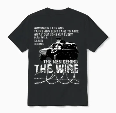 Internment Without Trial Ireland 1971 Unisex T-Shirt - Black