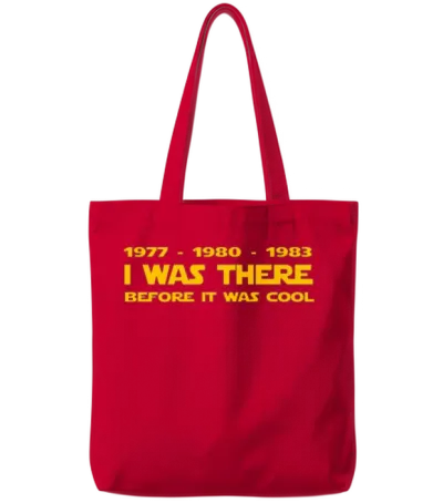 1977 1980 1983 I Was There Before It Was Cool Tote Bags - Red
