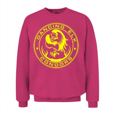Dancing Elk Condors Juno Unisex Sweatshirt - Heliconia