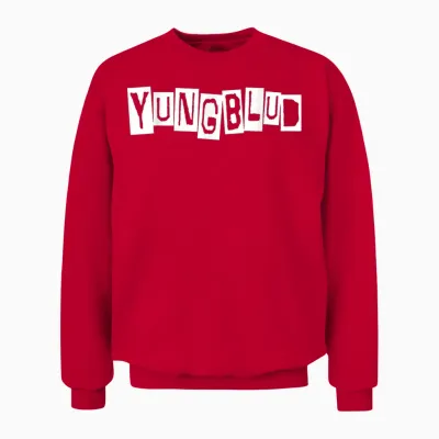 Official Yungblud Logo Unisex Sweatshirt - Red