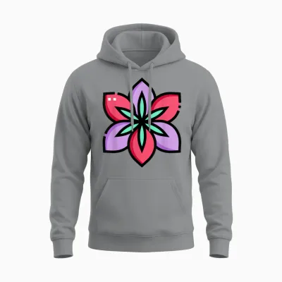 Vraiment Comme Les Fleurs D'amaryllis Belladonna Unisex Hoodie - Sport Grey