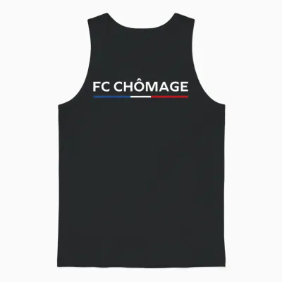 Funny Unemployed Fc Unemployment Unisex Tank Top - Black