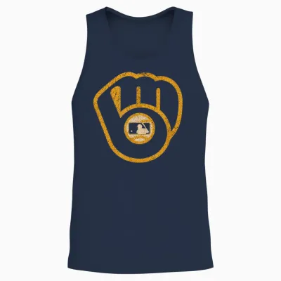 Vintage Brewers Retro Classic Gifts for Men Women Unisex Tank Top - Navy