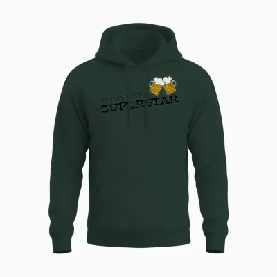 Sunday League Superstar Unisex Hoodie - Forest