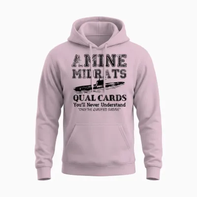 Submarine Shirt - Navy Submarine Unisex Hoodie - Light Pink
