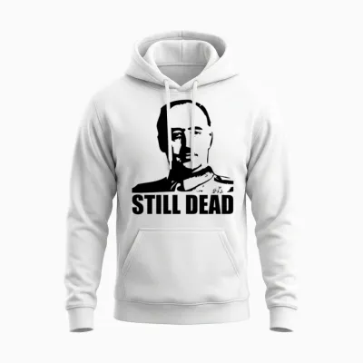 Generalissimo Unisex Hoodie - White