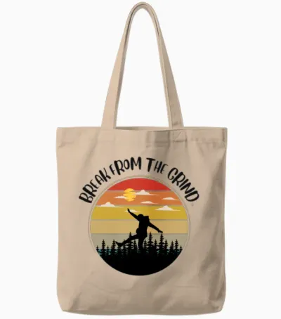 Hiking Tote Bags - Natural