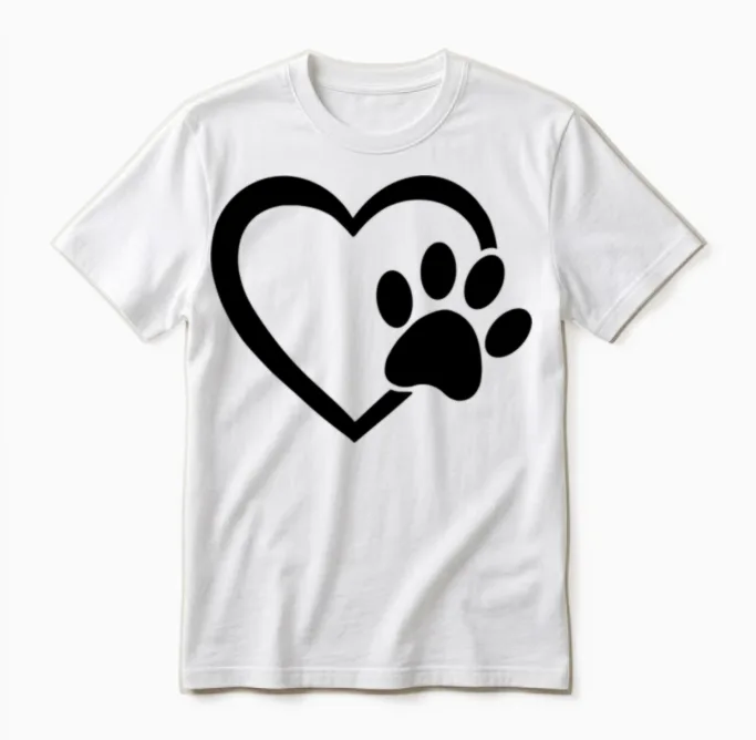 Dog Dog, Dog Love, Dog Lover Unisex T-Shirt in White