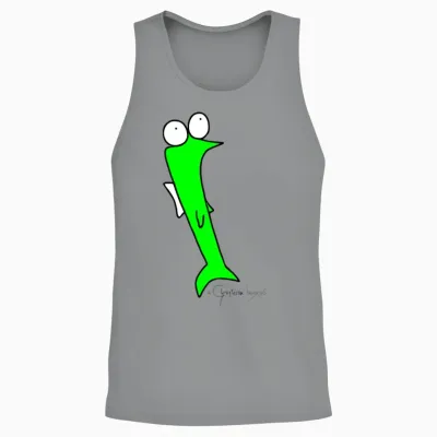 Roach - Piscis Rutilus Unisex Tank Top - Sport Grey