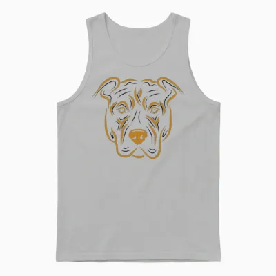 Head Dog Unisex Tank Top - Ash
