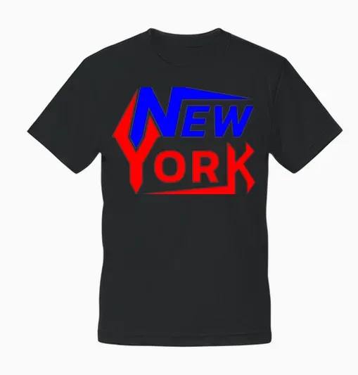 New York Unisex T-Shirt - Black
