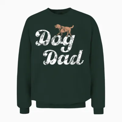 Dog Dad Unisex Sweatshirt - Forest